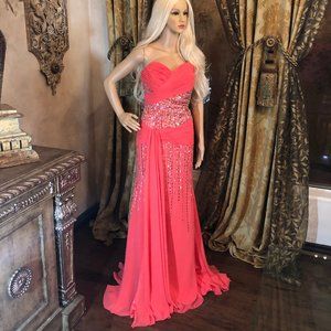 Epic Formals by Karishma Creations Strapless Gown